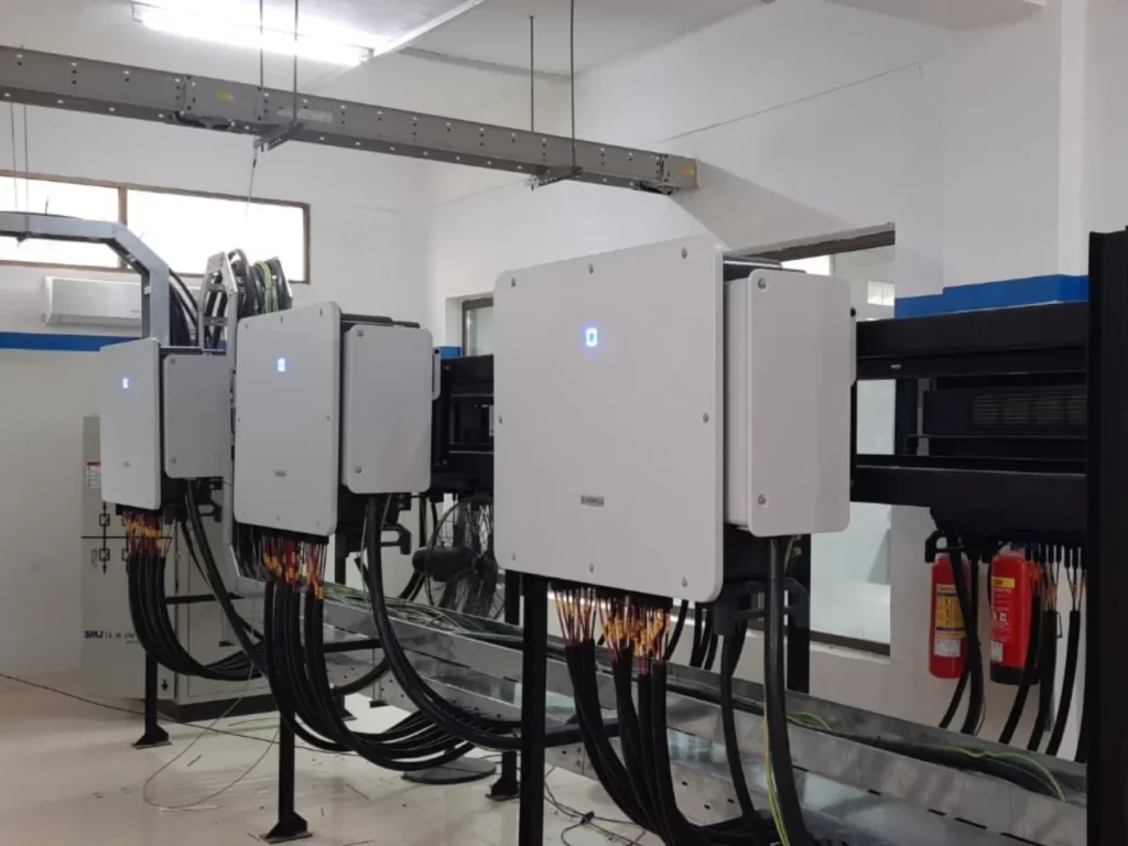 125kW Sungrow inverters installed