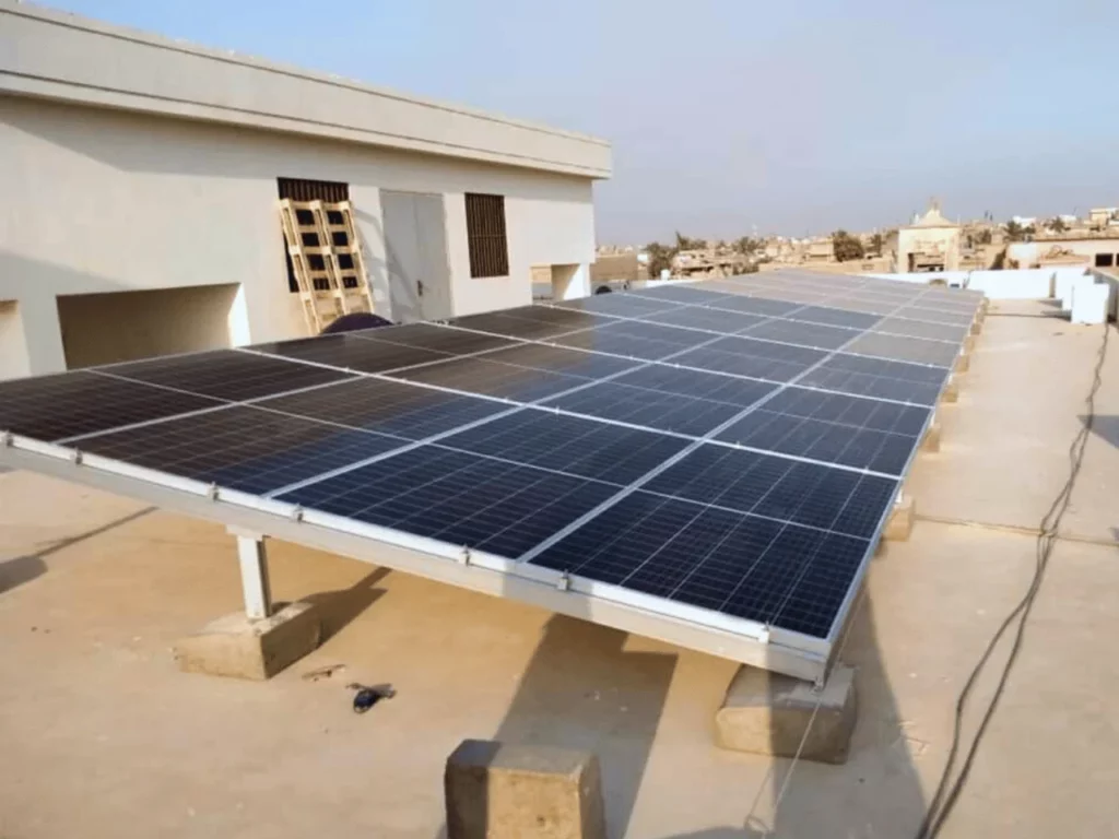 On-grid home solar installed in Karachi